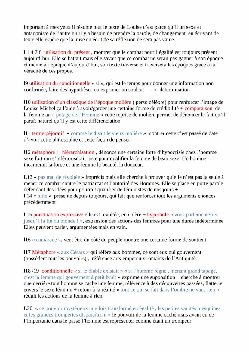 Fiche synthèse n°6
Introduction: Née le 29 mai 1830 à Vroncourt-la-Côte, Louise Michel institutrice,
écrivaine, militante anarchiste, franc-