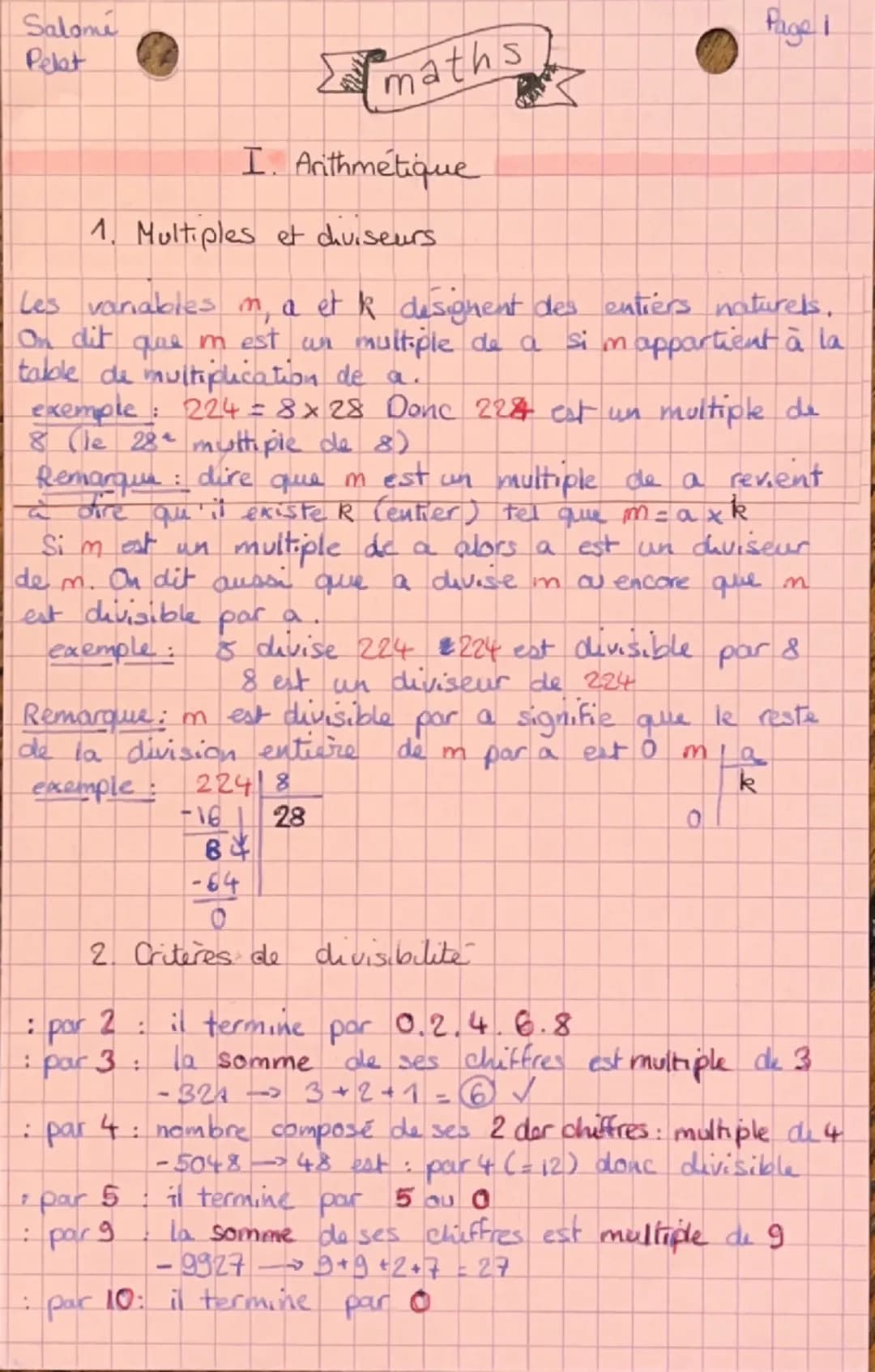 # Salomé
Pelat

# maths suite Page 111

Pour calculer le PGCD à deux nombres,
exemple : 280 et 308, on décompose les nb en produit
de facteu