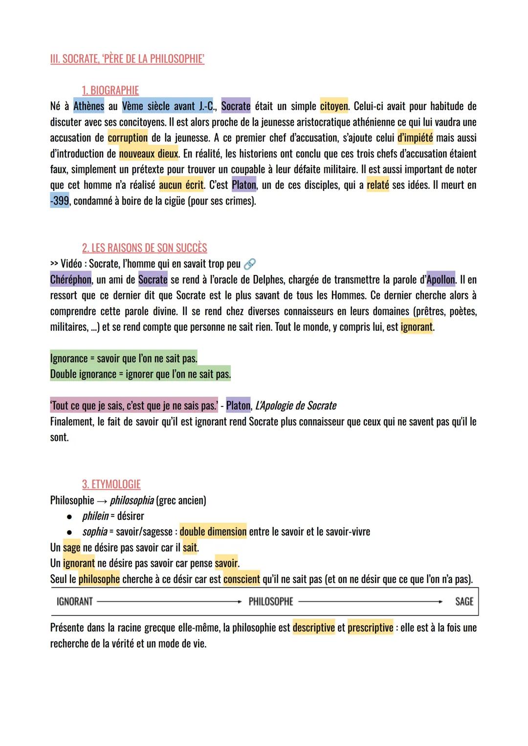 Introduction à la philosophie
OBJECTIFS
• Comprendre ce qu'est la philosophie
• Les notions: vérité, raison
• Développer notre envie de fair