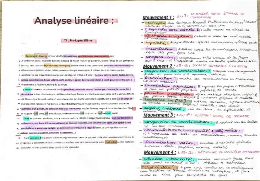 T1 RABELAIS
INTRODUCTION:
PROLOGE SILENE
Au début du 16° siècle, un nouveau mouvement littéraire apparait
en France: c'est l'humanisme.
•Fra
