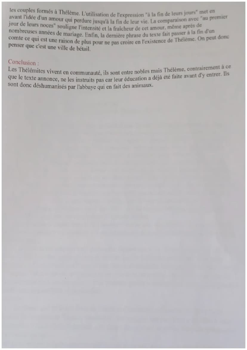 Rabelais, Gargantua
Rire et savoir la question de l'éducation
1
L'abbaye de Thélème
20
Texte 43
Toute leur vie était organisée non par des l