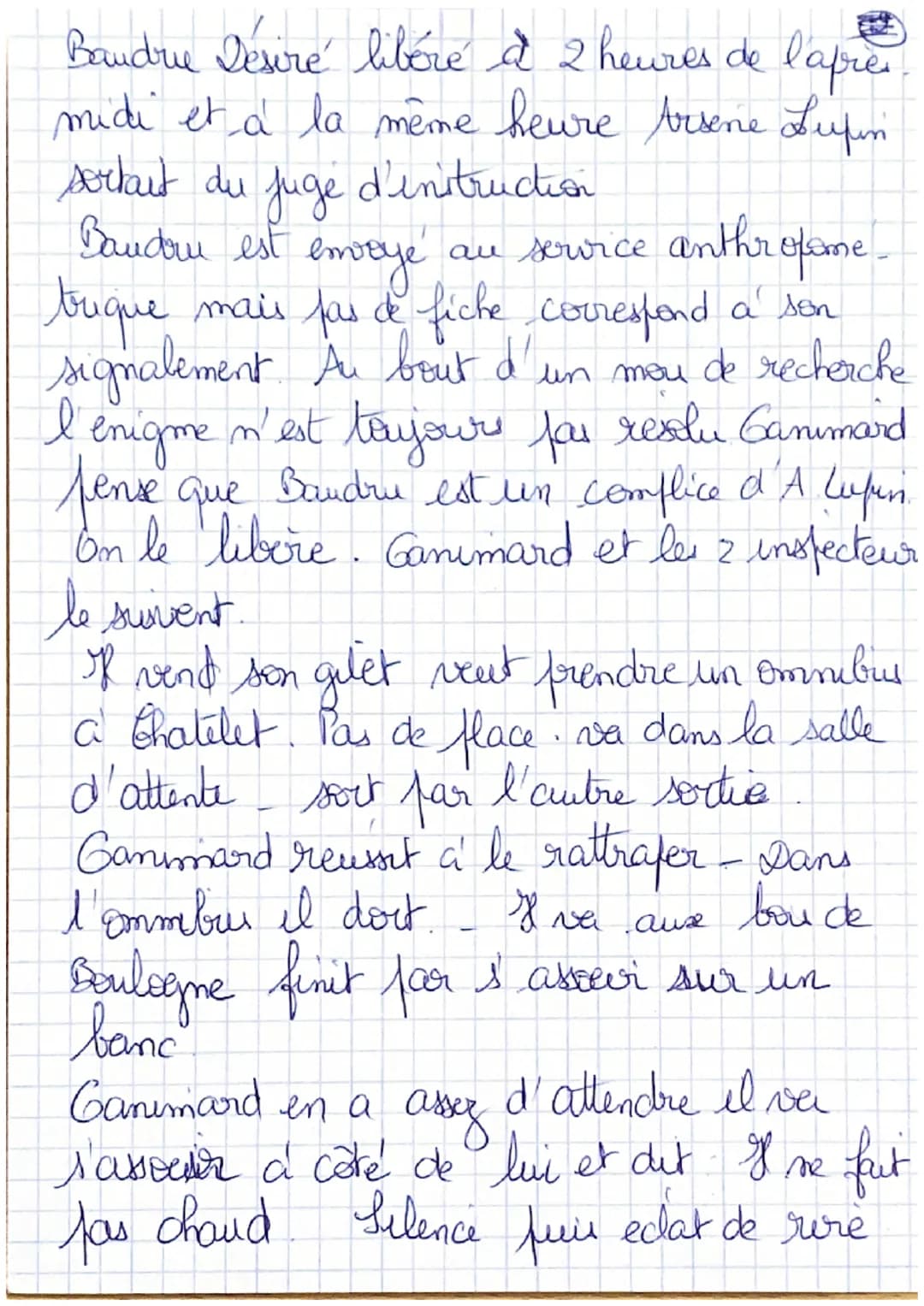 Le roman debute presenta tampe sans
à la
de la Santé al Paris
dans les années 1900
gardien fendant ce
temps ober
inspecteur Dicizy et Jokenf