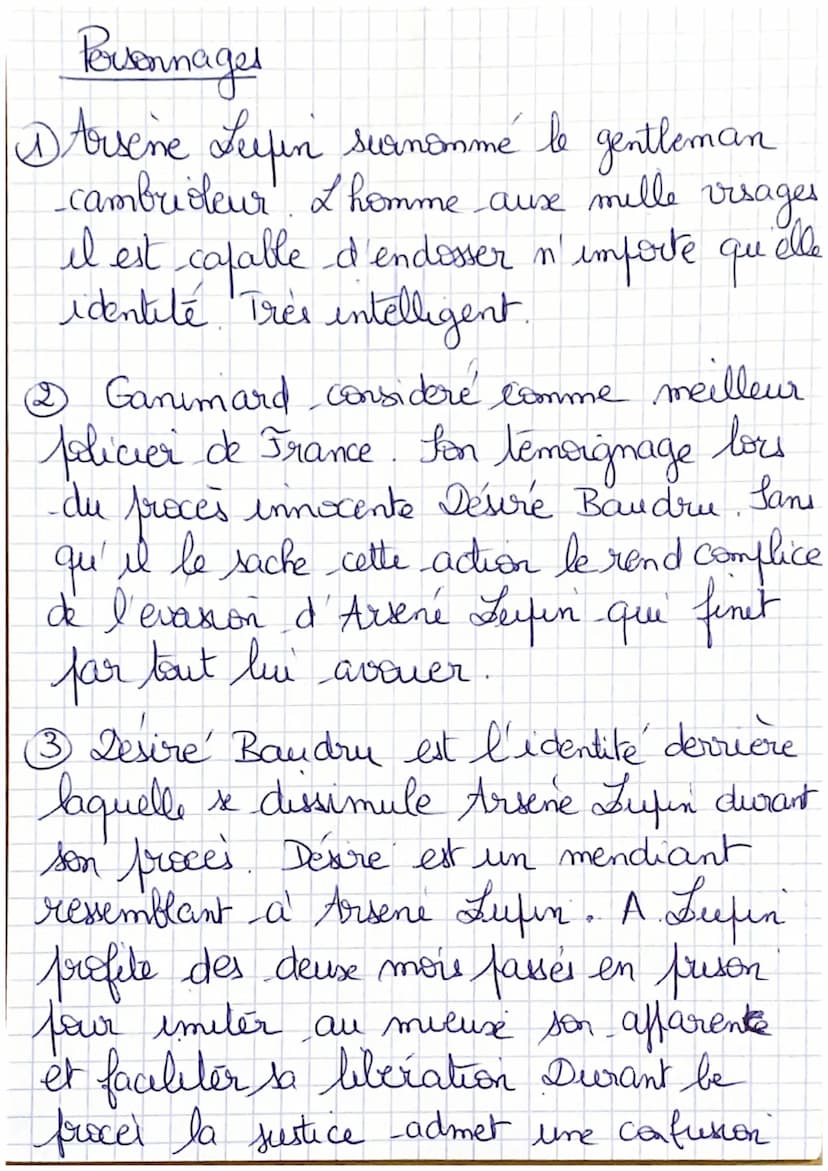 Le roman debute presenta tampe sans
à la
de la Santé al Paris
dans les années 1900
gardien fendant ce
temps ober
inspecteur Dicizy et Jokenf