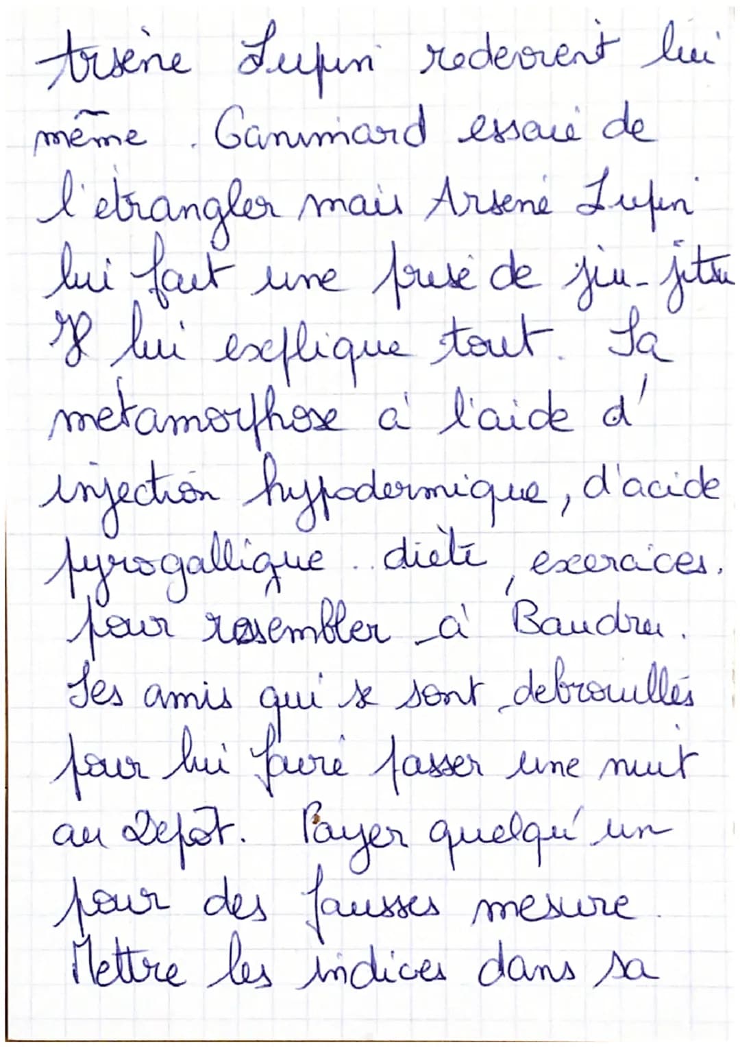 Le roman debute presenta tampe sans
à la
de la Santé al Paris
dans les années 1900
gardien fendant ce
temps ober
inspecteur Dicizy et Jokenf