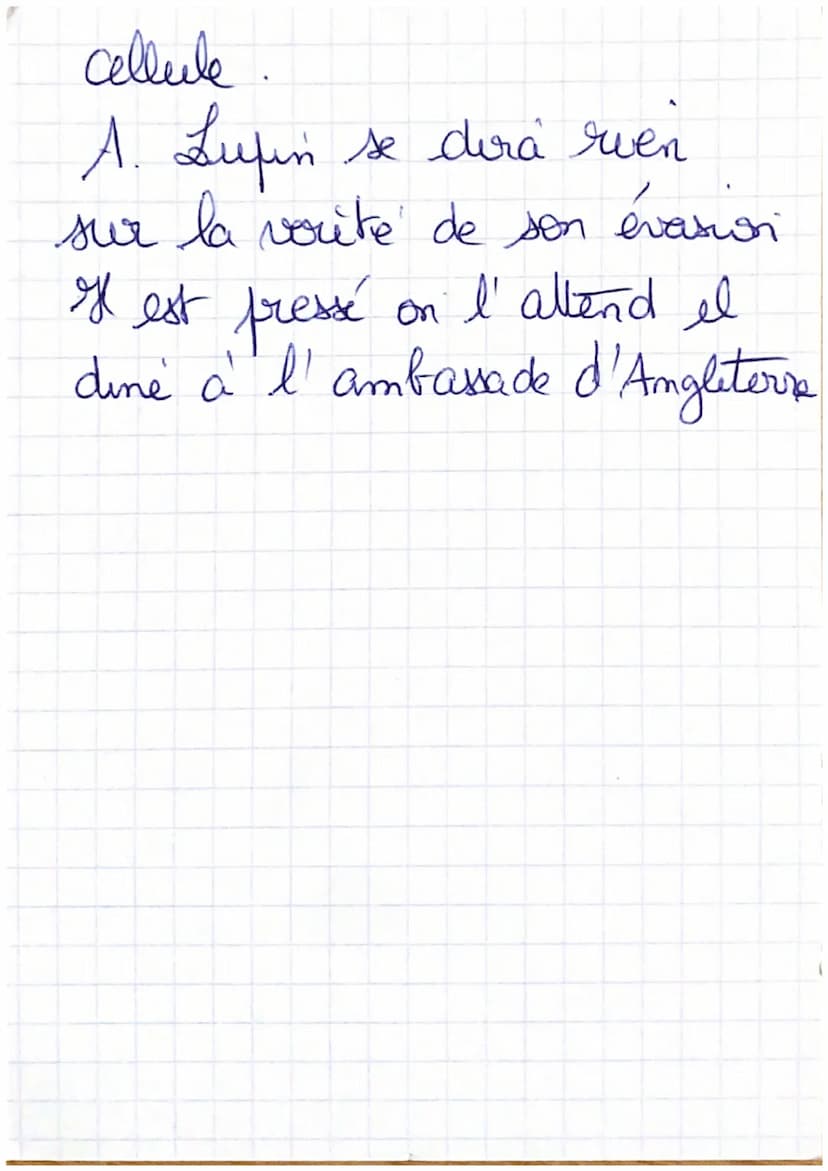 Le roman debute presenta tampe sans
à la
de la Santé al Paris
dans les années 1900
gardien fendant ce
temps ober
inspecteur Dicizy et Jokenf