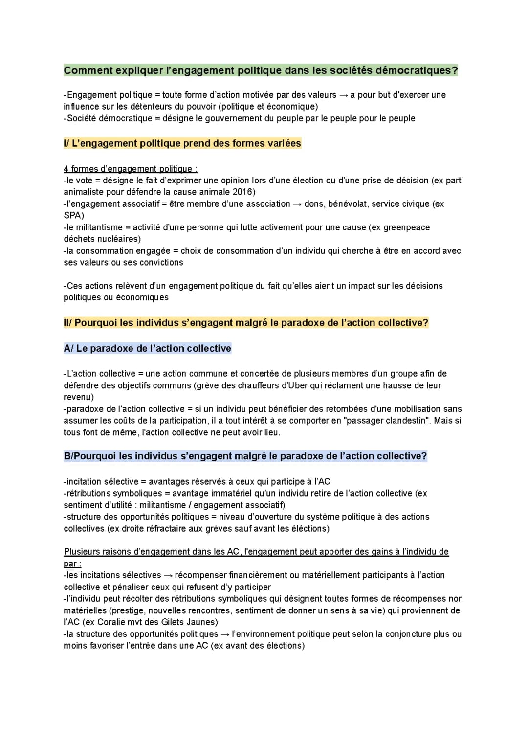 Découvre comment les gens s'engagent en démocratie