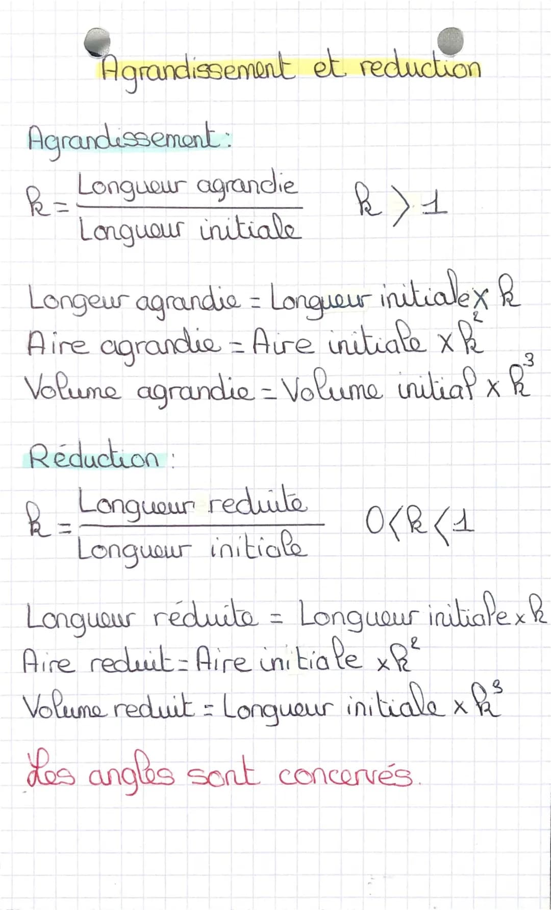 Agrandissement et Réduction pour la 3ème et 4ème: Exercices Corrigés et Astuces