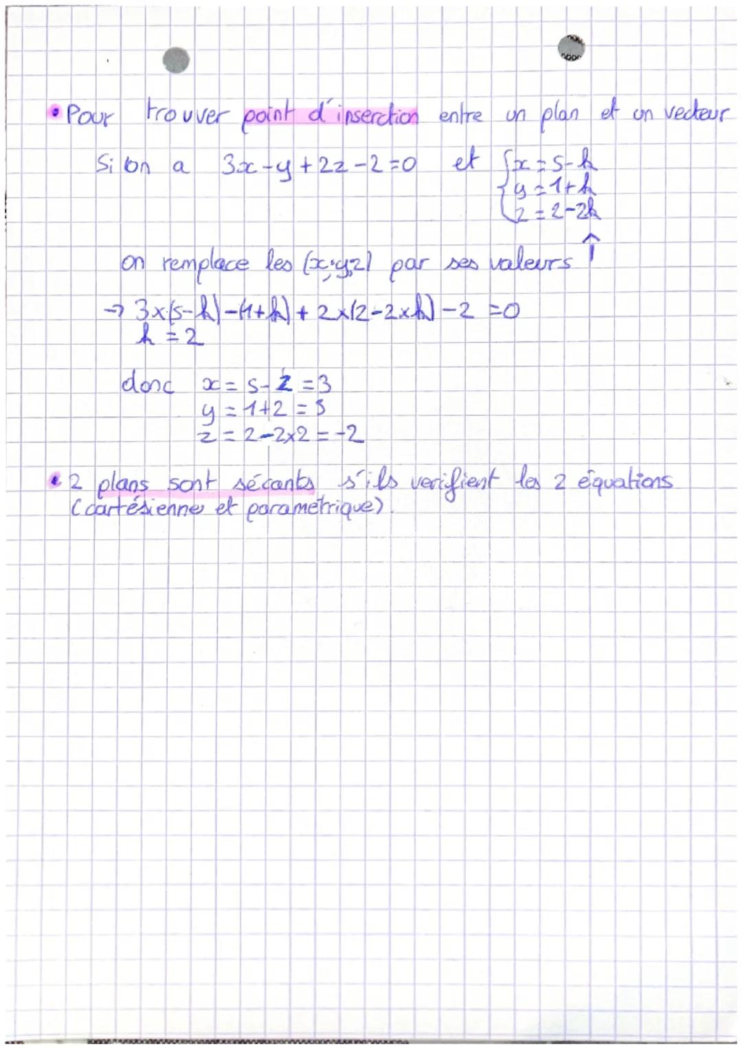 # Géométrie
dans l'espace

A

•$\vec{AB} = \begin{pmatrix} z_B - z_A \\ y_B - y_A \\ z_B - z_A \end{pmatrix}$

• relation de Chasles: $\vec{