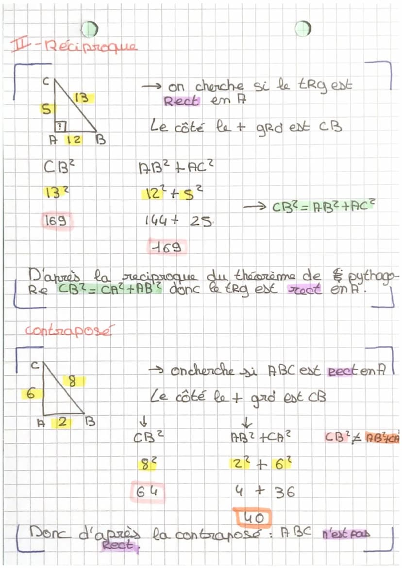 D
Maths
I - the creme phy thagore
E
g
R
Π
?
12
EL-RL+ER
EC = 122+9²
L
• On sait que ELR est rect
emp
•
D'après le théorème de
pythagore
EL²
