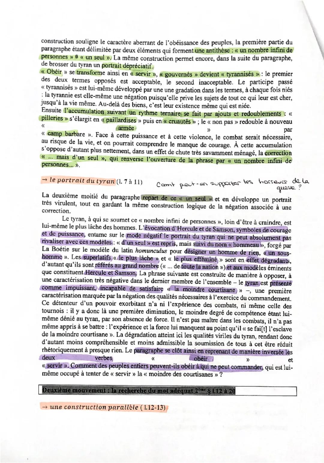 un
typon
10
5
gradation
Mais ô Dieu, qu'est-ce que cela peut être ? Comment dirons-nous que
cela s'appelle ? Quel malheur est celui-là ? Que