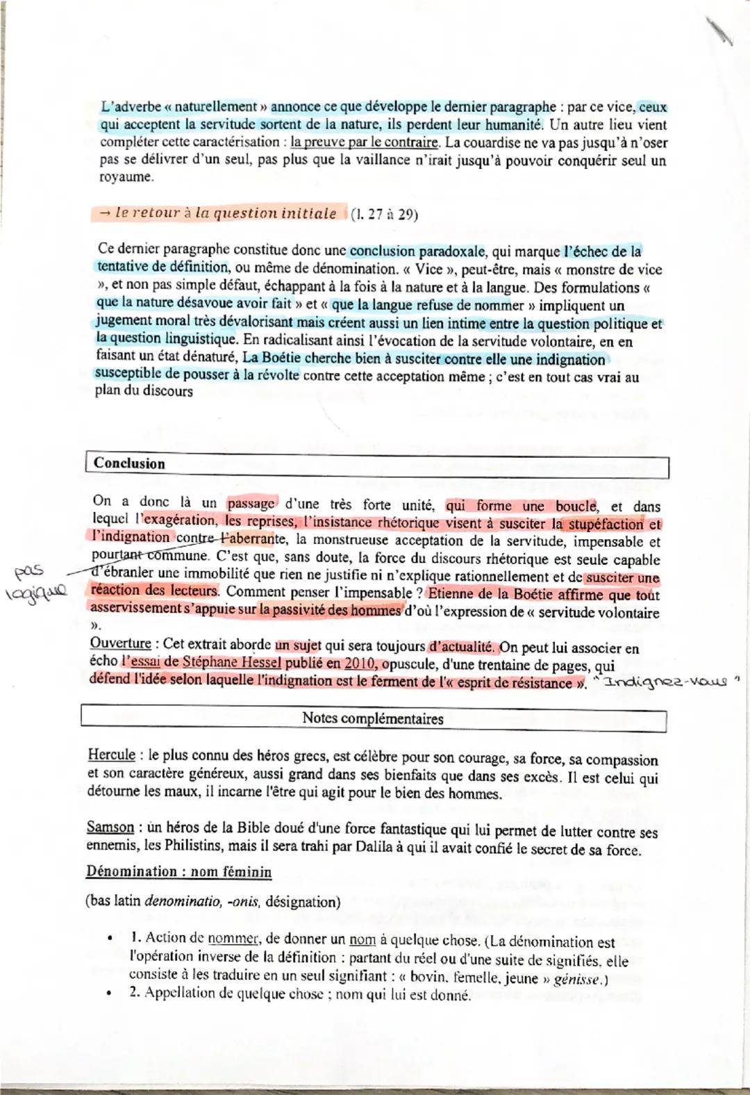 un
typon
10
5
gradation
Mais ô Dieu, qu'est-ce que cela peut être ? Comment dirons-nous que
cela s'appelle ? Quel malheur est celui-là ? Que