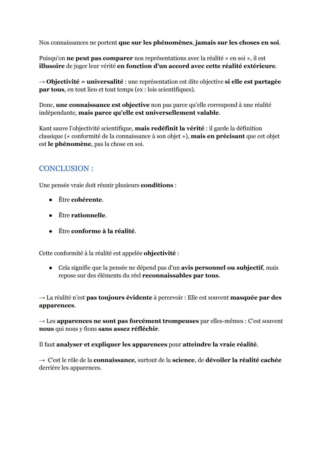 (11/17)
La vérité:
(Séquence 4 Partie 2)
Introduction:
➤ Lorsqu'on juge des domaines comme l'art, la morale ou la politique, on rencontre un