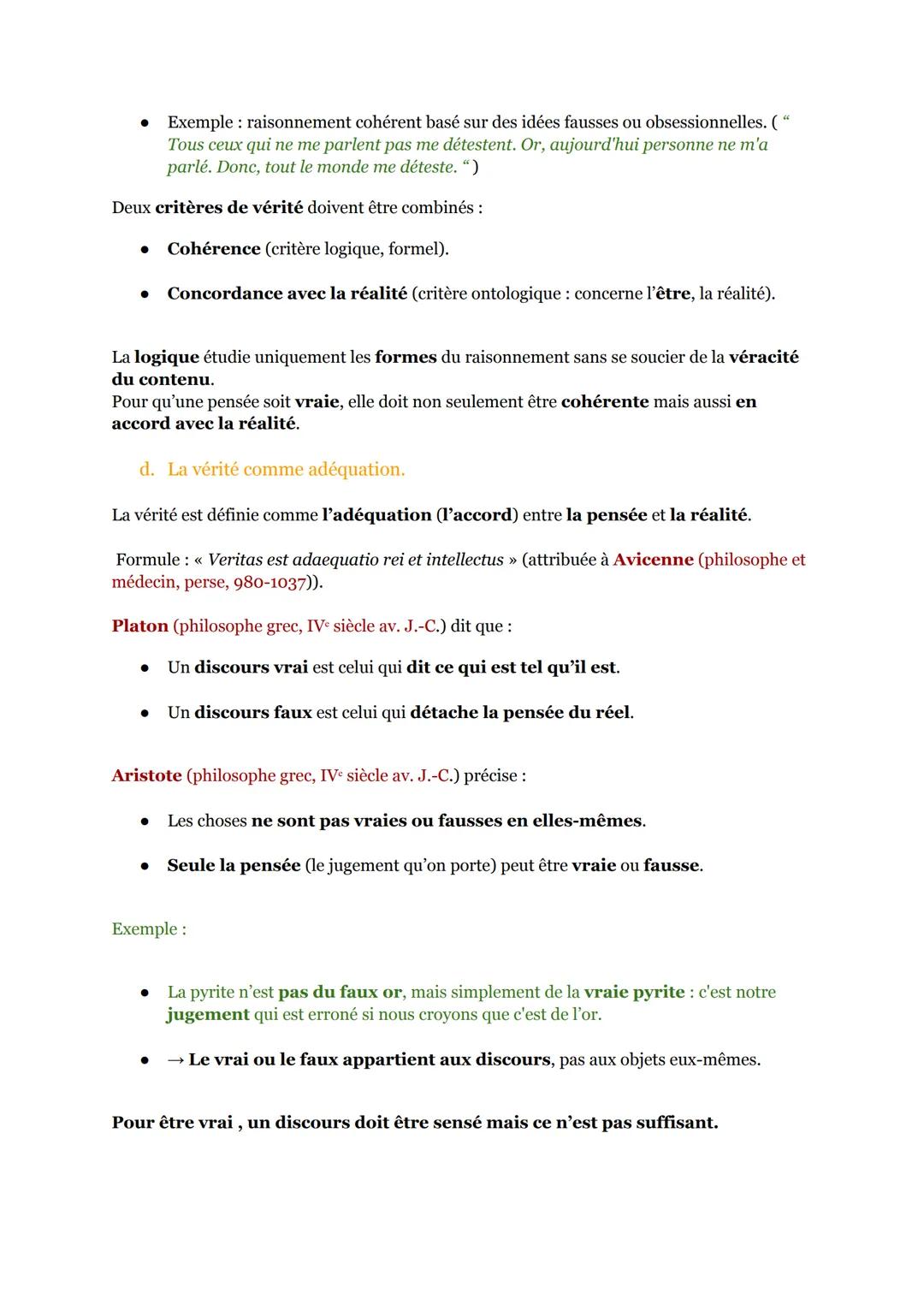 (11/17)
La vérité:
(Séquence 4 Partie 2)
Introduction:
➤ Lorsqu'on juge des domaines comme l'art, la morale ou la politique, on rencontre un