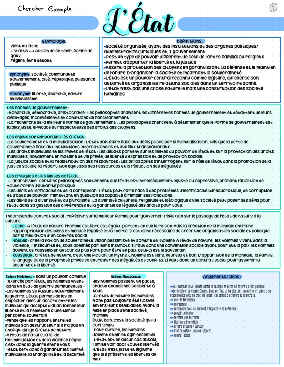 Chercher exemple.
Etymologie
vient du latin:
«cum»>> Avec
<< Scientia »> -> savoir
= Accompagné de savoir
La conscience
Définition:
synonyme