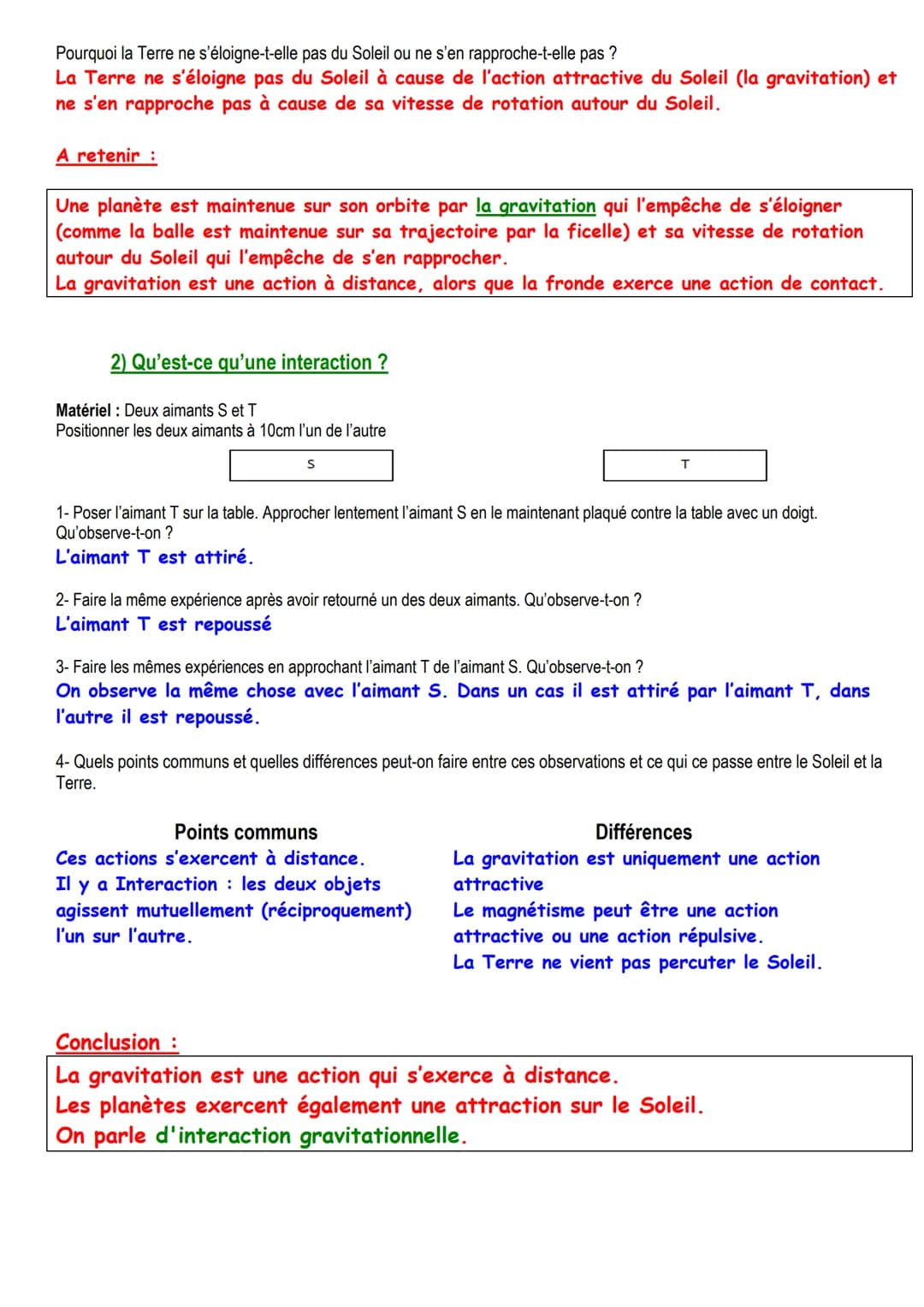 Activité 12:
I- Quelques Rappels :
1- Combien le système solaire contient il de planètes ? Nommer les de la plus proche à la plus éloignée d