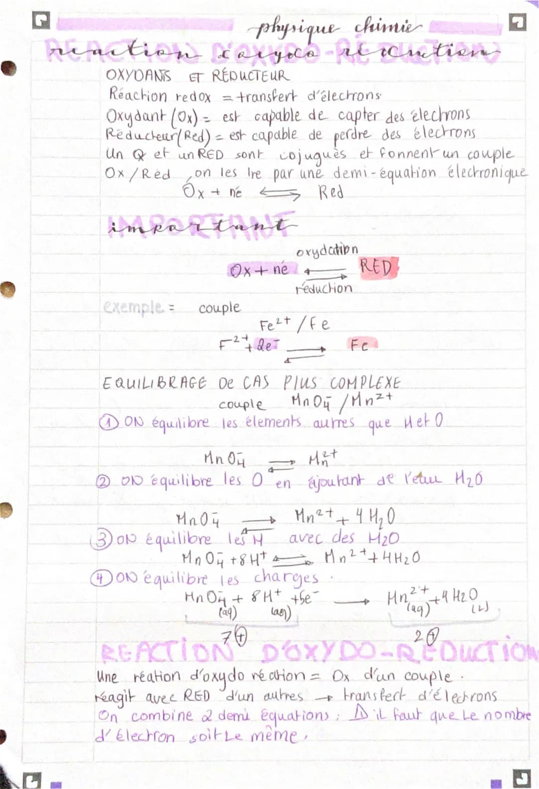 
<p>La réaction cargoa-récursion est un exemple de réaction d'oxydoréduction. Il s'agit d'un processus de transfert d'électrons impliquant u