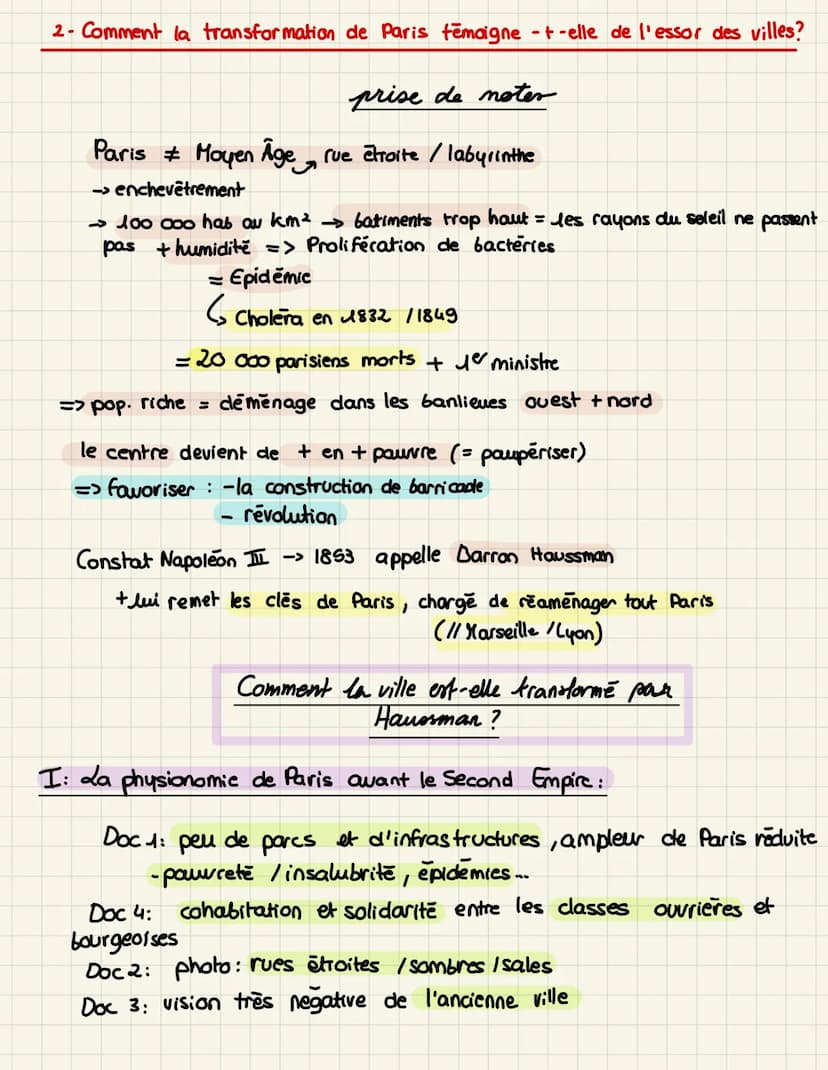 III:industrialisation et l'accélération des transformations economiques
et sociales en France :
1) Comment l'Etat impulse -t-il la modernisa