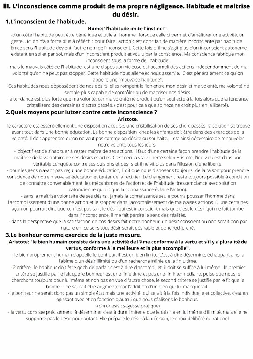 chapitre 6: un désir peut il être inconscient?
définition de "un": dès lors qu'il y en a un alors je ne suis plus libre
définition de "désir