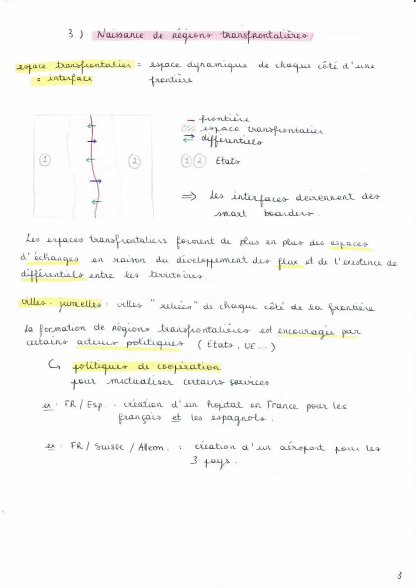 THEME 3. ETUDIER LES DIVISIONS POLITIQUES DU
MONDE : LES FRONTIERES.
Introduction. Les frontières dans le monde aujourd'hui.
1. Des frontièr