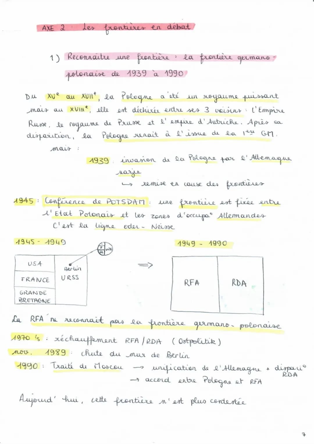 THEME 3. ETUDIER LES DIVISIONS POLITIQUES DU
MONDE : LES FRONTIERES.
Introduction. Les frontières dans le monde aujourd'hui.
1. Des frontièr