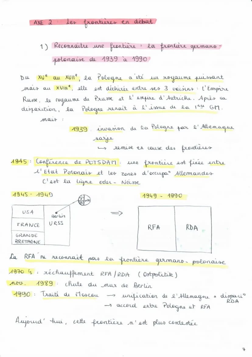 THEME 3. ETUDIER LES DIVISIONS POLITIQUES DU
MONDE : LES FRONTIERES.
Introduction. Les frontières dans le monde aujourd'hui.
1. Des frontièr