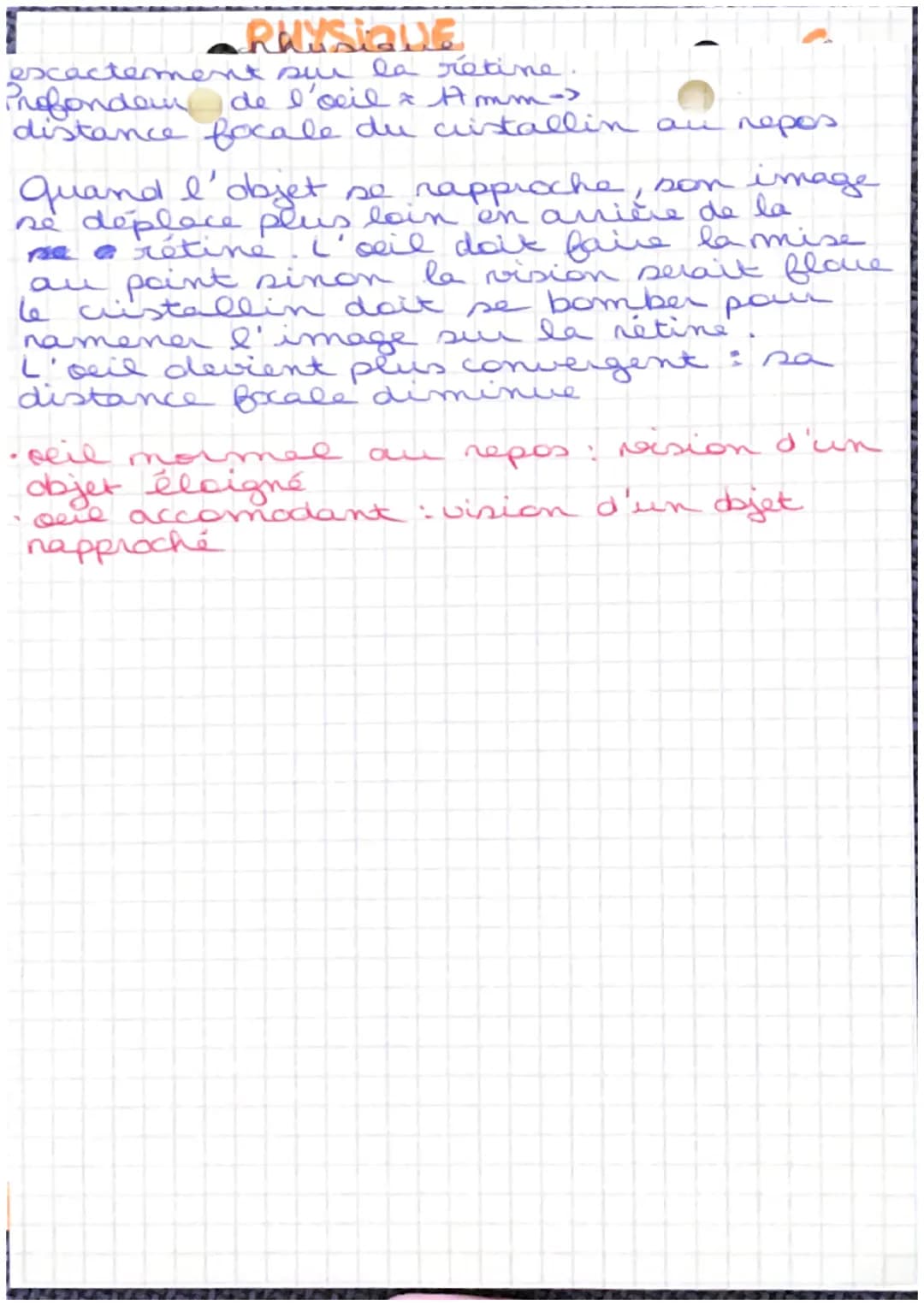 Physique
Les lentilles :
•objet transparent
-modifient la trajectoire des rayons
.
Chimic
convergentes:
lentilles à bords minces et à centre