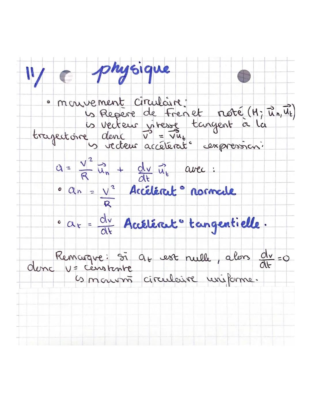 1
CHAPITRE I/étude
。
physique
relat
6
des mouvements.
Comment décrire un mouvm?
Vecteur position OM(t) {xce)
Y(E)
le trouver: OM = √₂₂ ² + y