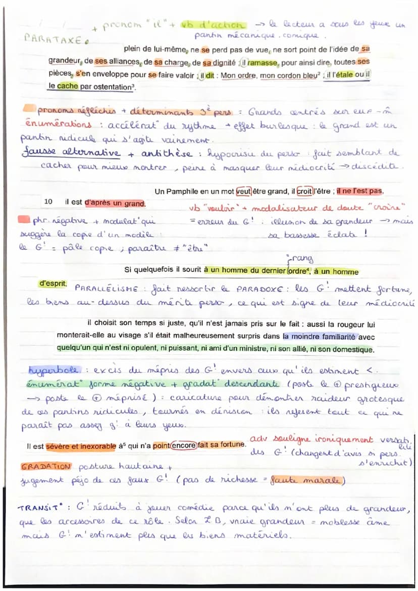 MOUV n° 1
+ qui aime IRONIE
tout
OE1. Jean de La Bruyère, Les Caractères
Les Grands, comédiens professionnels
Lecture linéaire 4: Pamphile
: