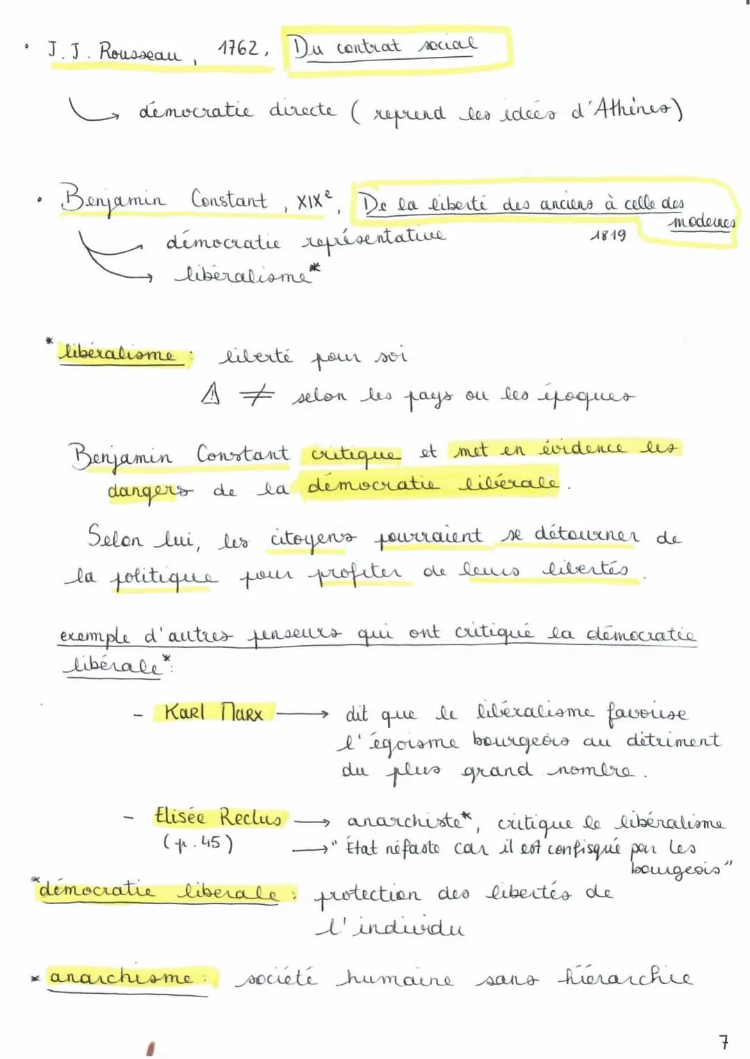 THEME 1. COMPRENDRE UN REGIME POLITIQUE : LA DEMOCRATIE.
Introduction : la démocratie, les démocraties : quelles caractéristiques aujourd'hu