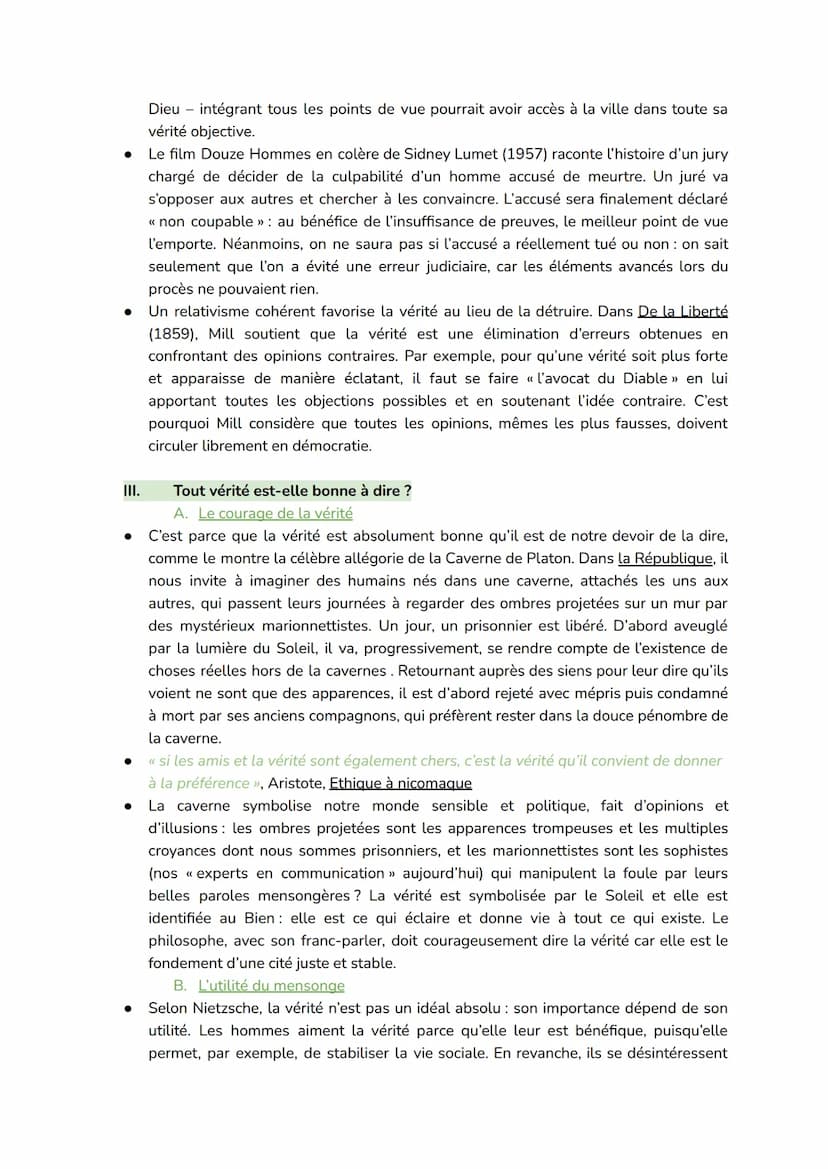 Citations :
<< la vérité est au fond du puits »>, Démocrite, Fragments : la vérité de toutes choses est
cachée derrière les apparences illus