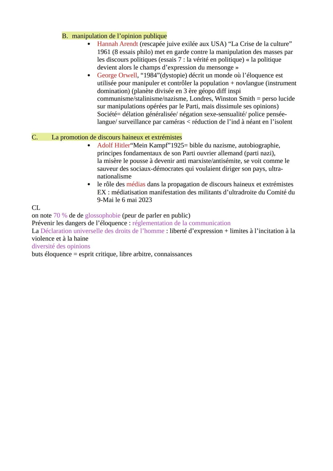 Intro
éloquence
à la fois utile et nuisible
avoir une id et bien la défendre sont 2 choses diff
Antiquité, propre à l'H
la rhétorique comman