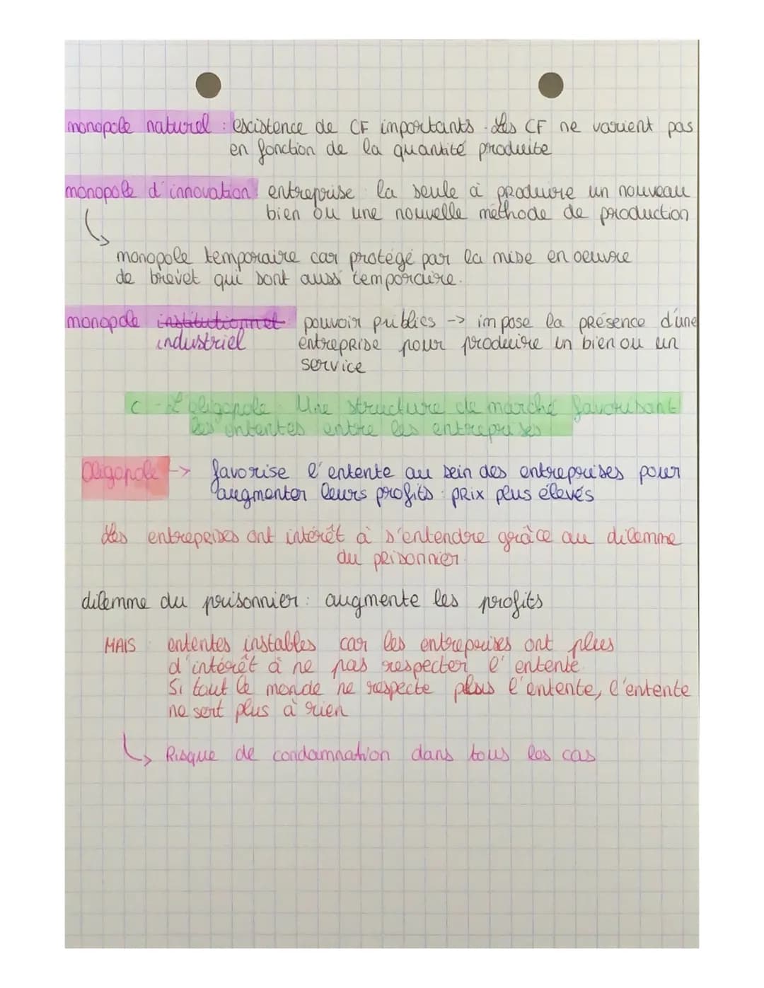 Chapitre 6
Comment les marchés imparfaitement concurentiels fonctionnent-
ils ?
I- Le pouvoir de marché des monopoles et des oligopoles
illu