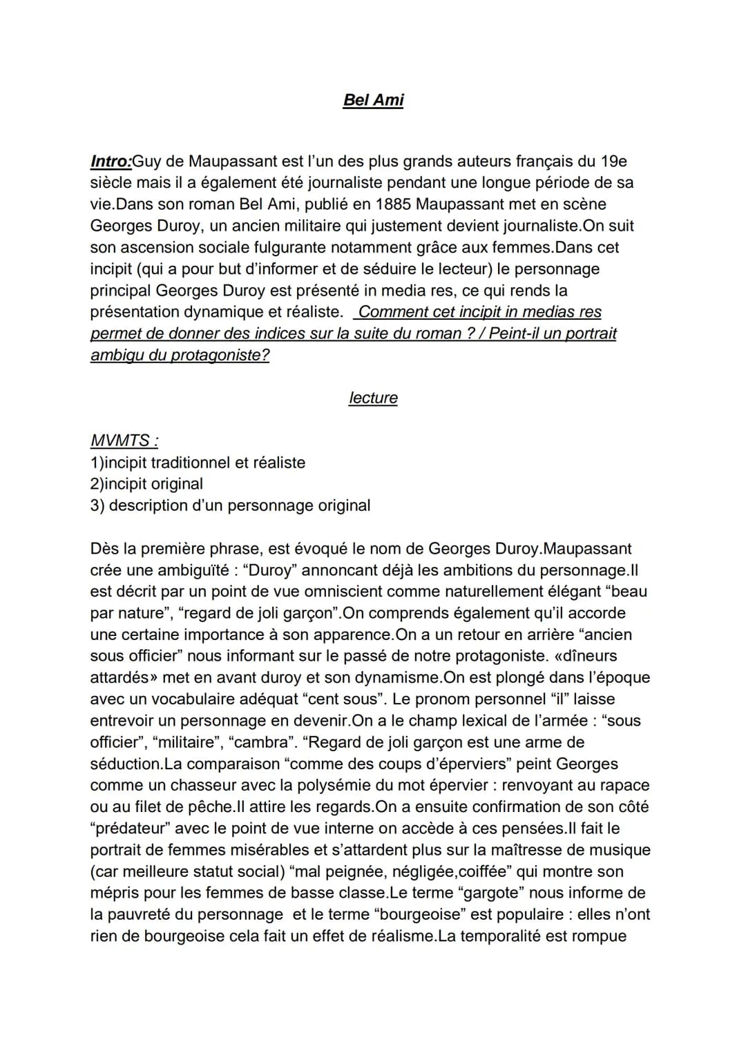 Découvre Bel-Ami: Résumés, Analyses et Commentaires Faciles