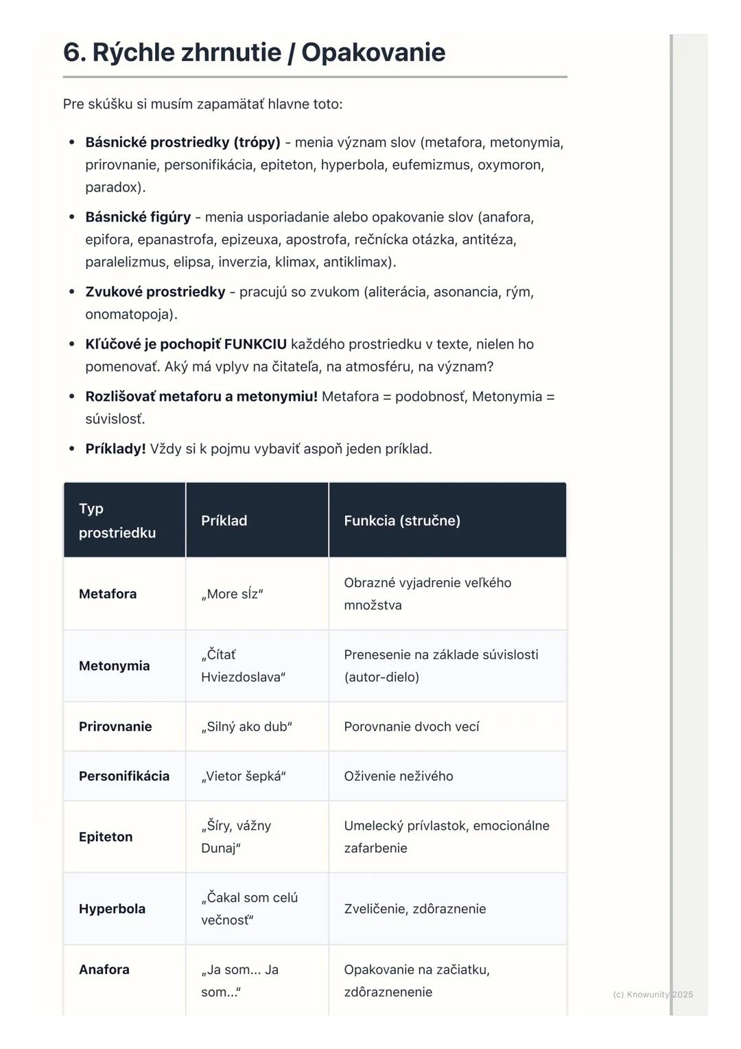 # Básnické prostriedky a figúry

1. Úvod do básnických prostriedkov a
figúr

Pri analýze umeleckého textu je kľúčové rozumieť, ako autori po