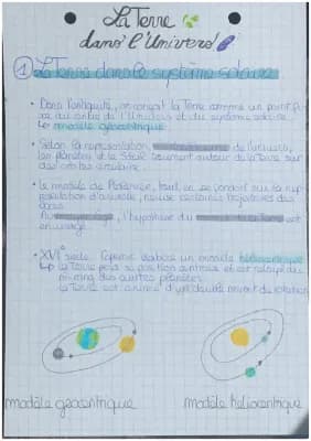 Know La terre dans l’univers - enseignement scientifique  thumbnail