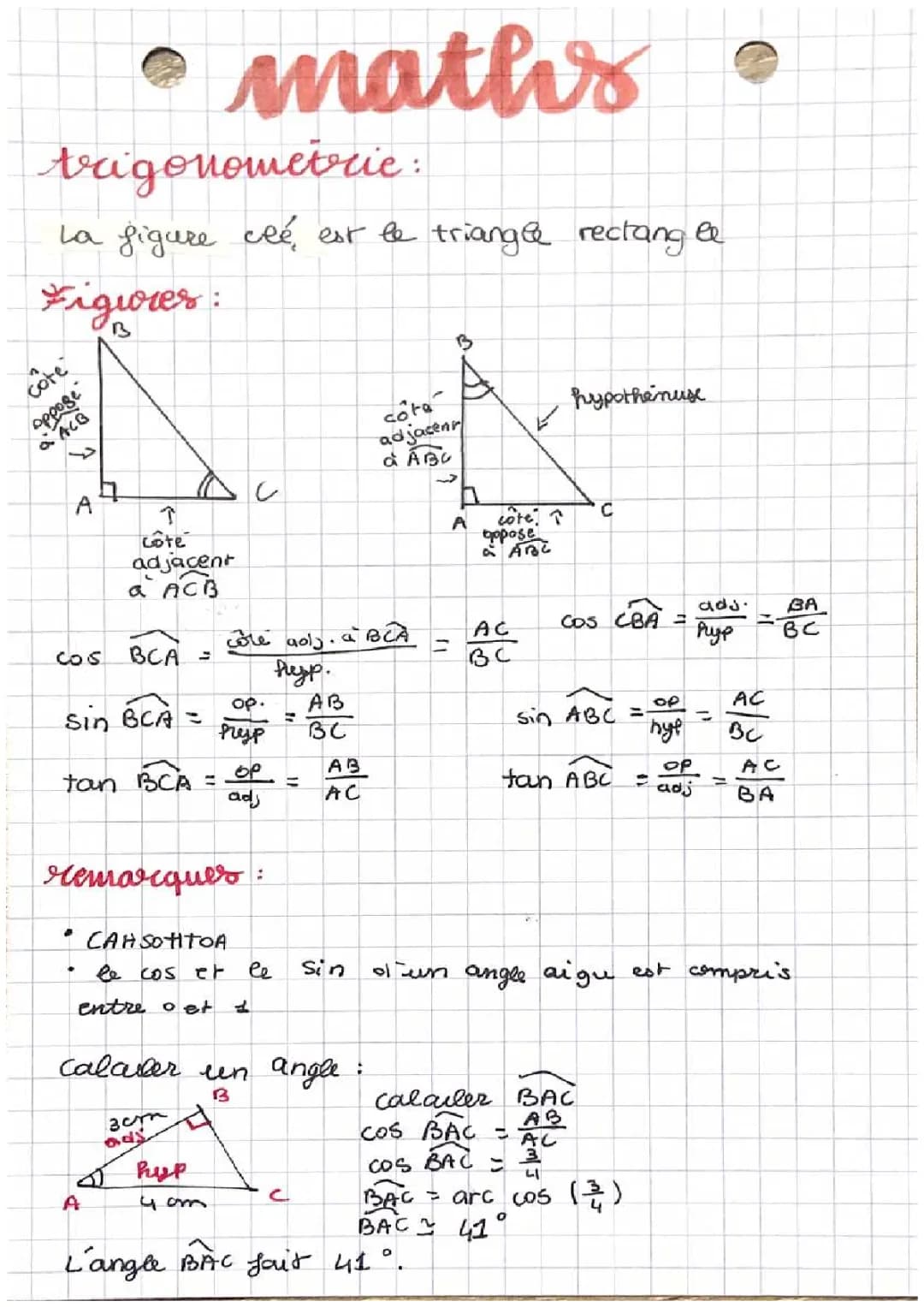 Trigonométrie