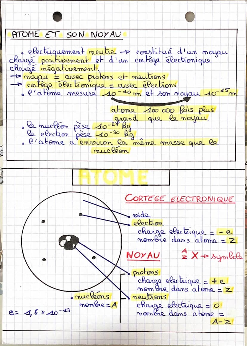teg
2nd
Du macroscopique au microscopique (1)
ESPECE CHIMIQUE
grand nombre d'entités chimiques.
•
ION ET COMPOSE
IONIQUE
。ion: atome ou grou