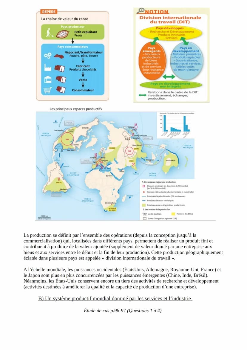 Les espaces de production dans le monde, une diversité
croissante
Severen, Allemag
RIAVAJAVAGATA
enkrad | Zaiendani
. Plusieurs dimensions s