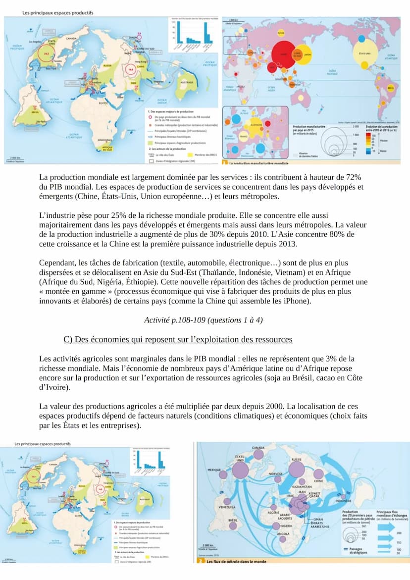 Les espaces de production dans le monde, une diversité
croissante
Severen, Allemag
RIAVAJAVAGATA
enkrad | Zaiendani
. Plusieurs dimensions s