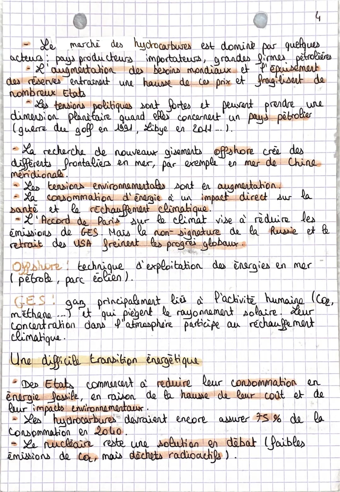 ~~Chapitre 20
Des ressources majeures
sous pression
T
Cours
I- L'eau une ressource majeure sous pression.
- L'eau douce est inégalement dist