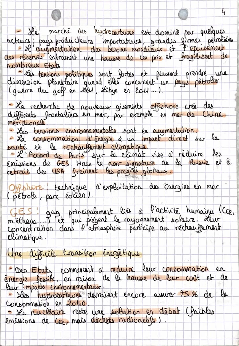 ~~Chapitre 20
Des ressources majeures
sous pression
T
Cours
I- L'eau une ressource majeure sous pression.
- L'eau douce est inégalement dist