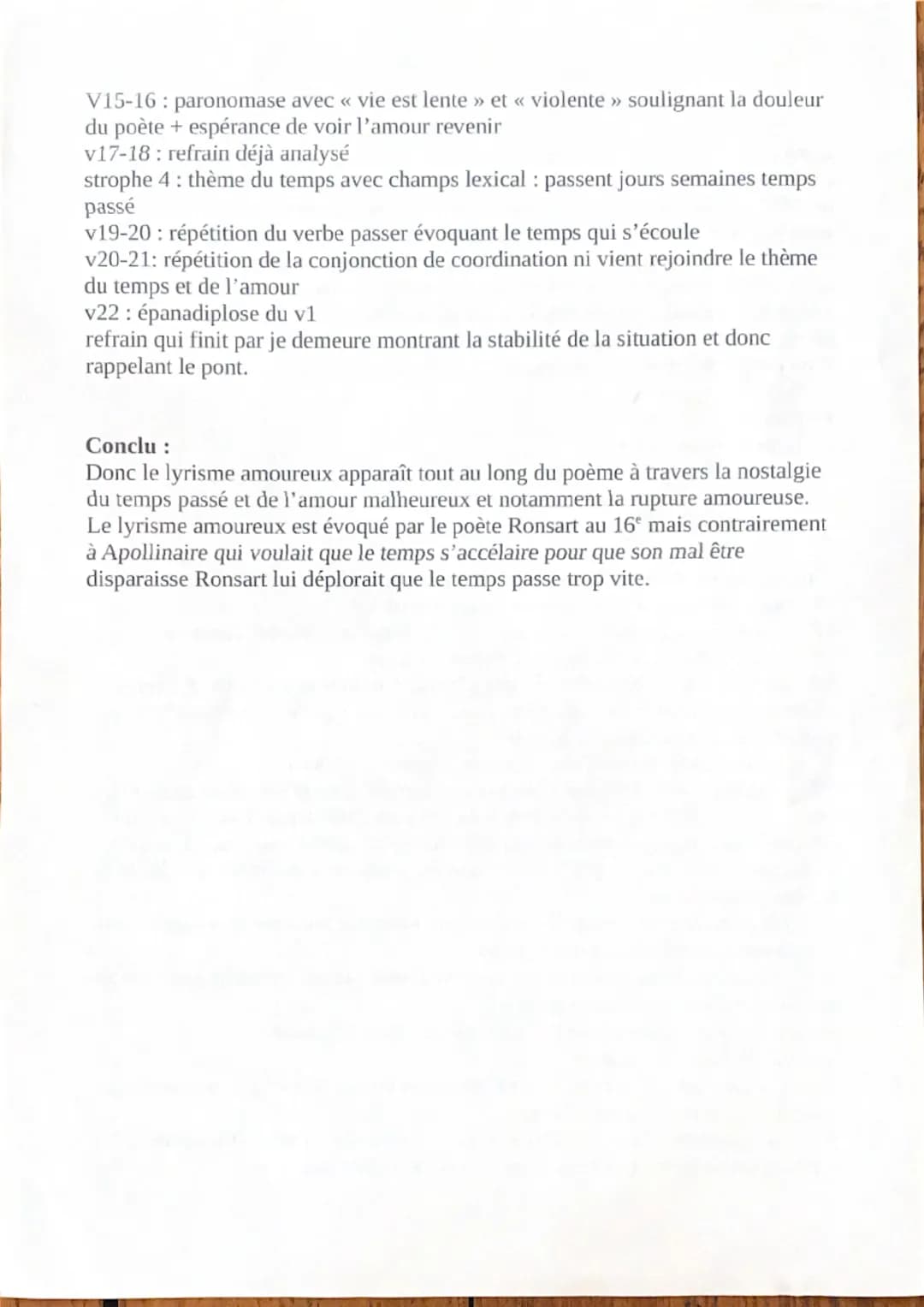 << Le Pont Mirabeau »>, Alcools, Apollinaire
intro :
Le Pont Mirabeau est un poème extrait du recueil Alcools d'apollinaire datant
de 1913. 