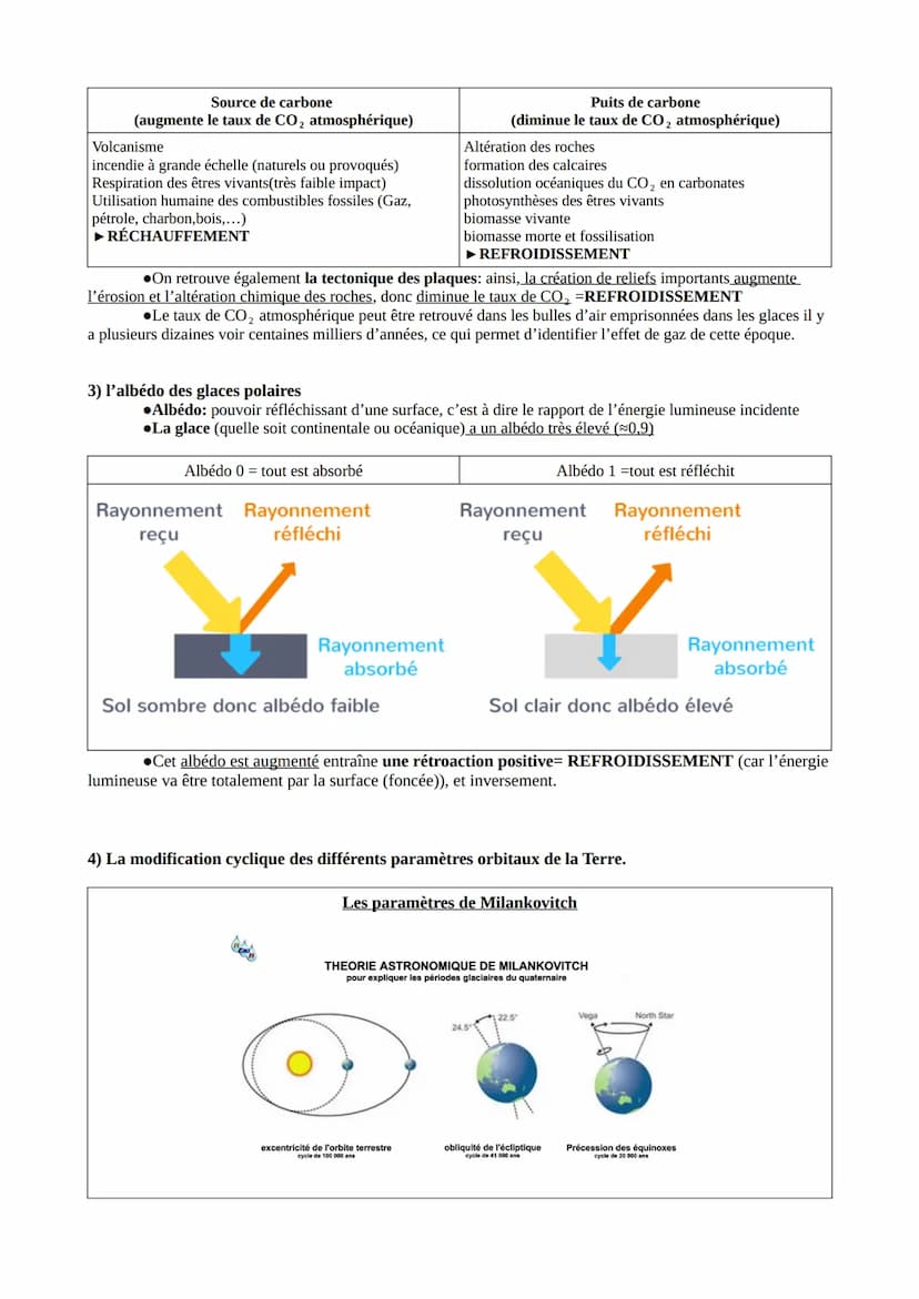 RECONSTITUER ET COMPRENDRE LES VARIATIONS CLIMATIQUES PASSÉES
FRISE:
I- Ces variations climatiques s'expliquent par 4 causes:
1) La tectoniq