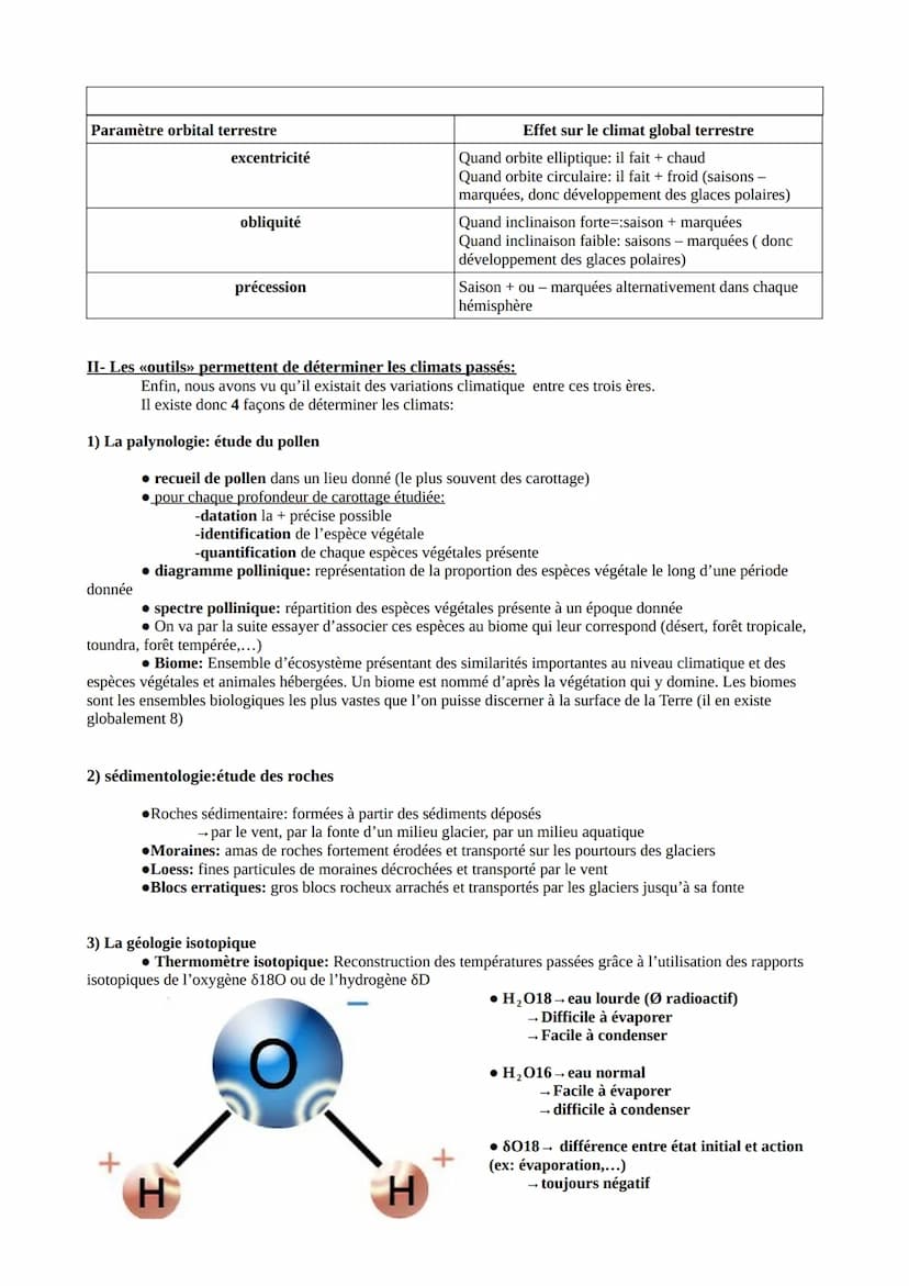 RECONSTITUER ET COMPRENDRE LES VARIATIONS CLIMATIQUES PASSÉES
FRISE:
I- Ces variations climatiques s'expliquent par 4 causes:
1) La tectoniq