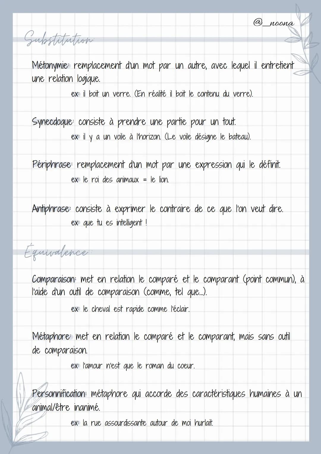 Figures de style
LA FIGURE DE STYLE EST UN PROCÉDÉ QUI CONSISTE À EXPRIMER UNE IDÉE ET À
L'ENRICHIR AU-DELÀ DE LA SIMPLE COMMUNICATION DU ME