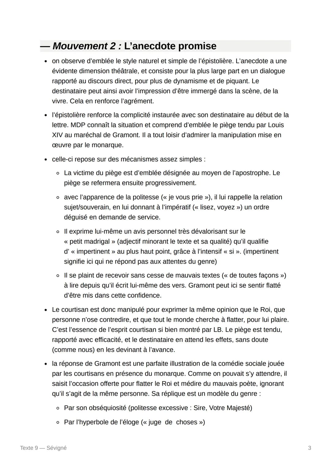 
<p>Madame de Sévigné est une auteure célèbre pour sa correspondance, notamment adressée à sa fille, mais également à d'autres destinataires