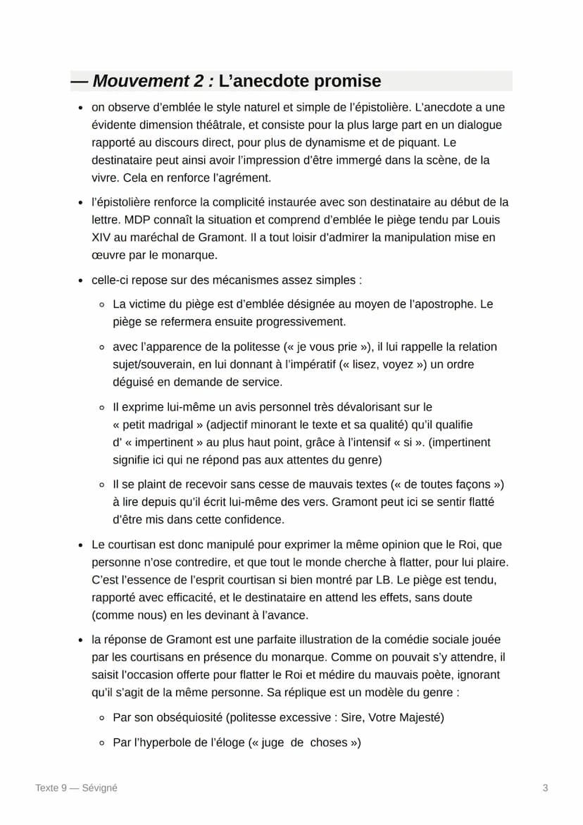 
<p>Madame de Sévigné est une auteure célèbre pour sa correspondance, notamment adressée à sa fille, mais également à d'autres destinataires