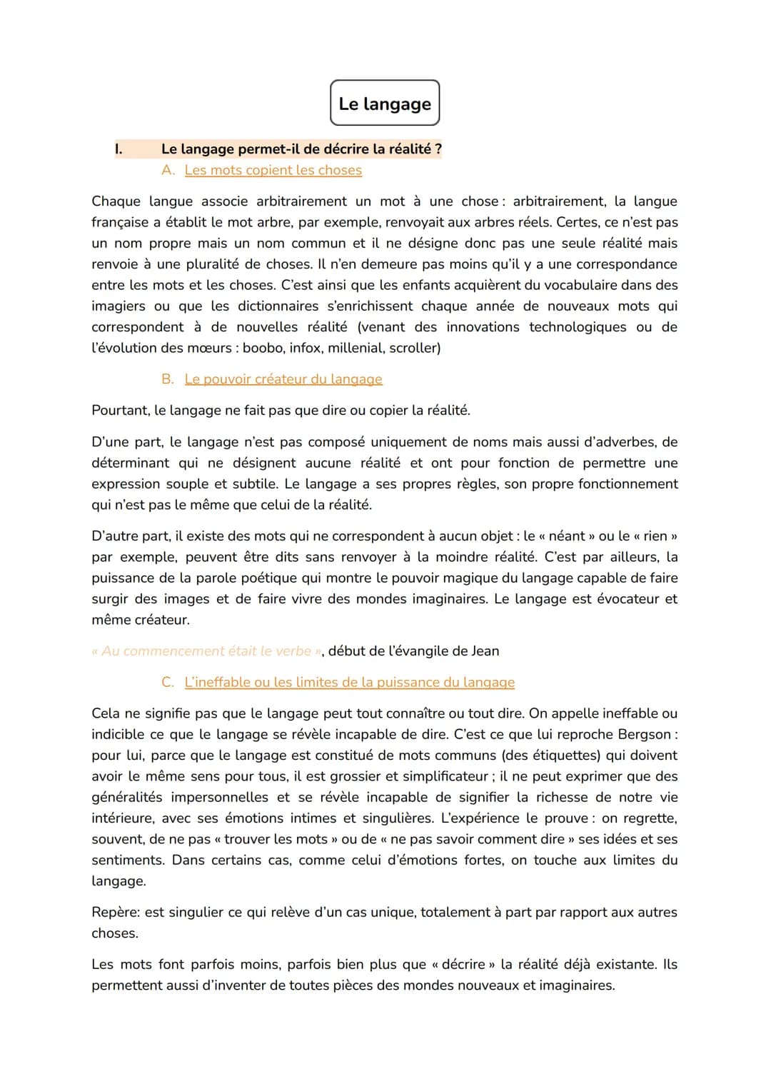 
<p>Le langage, en tant que système complexe de communication, permet-il réellement de décrire la réalité qui nous entoure ? Ce sujet soulèv