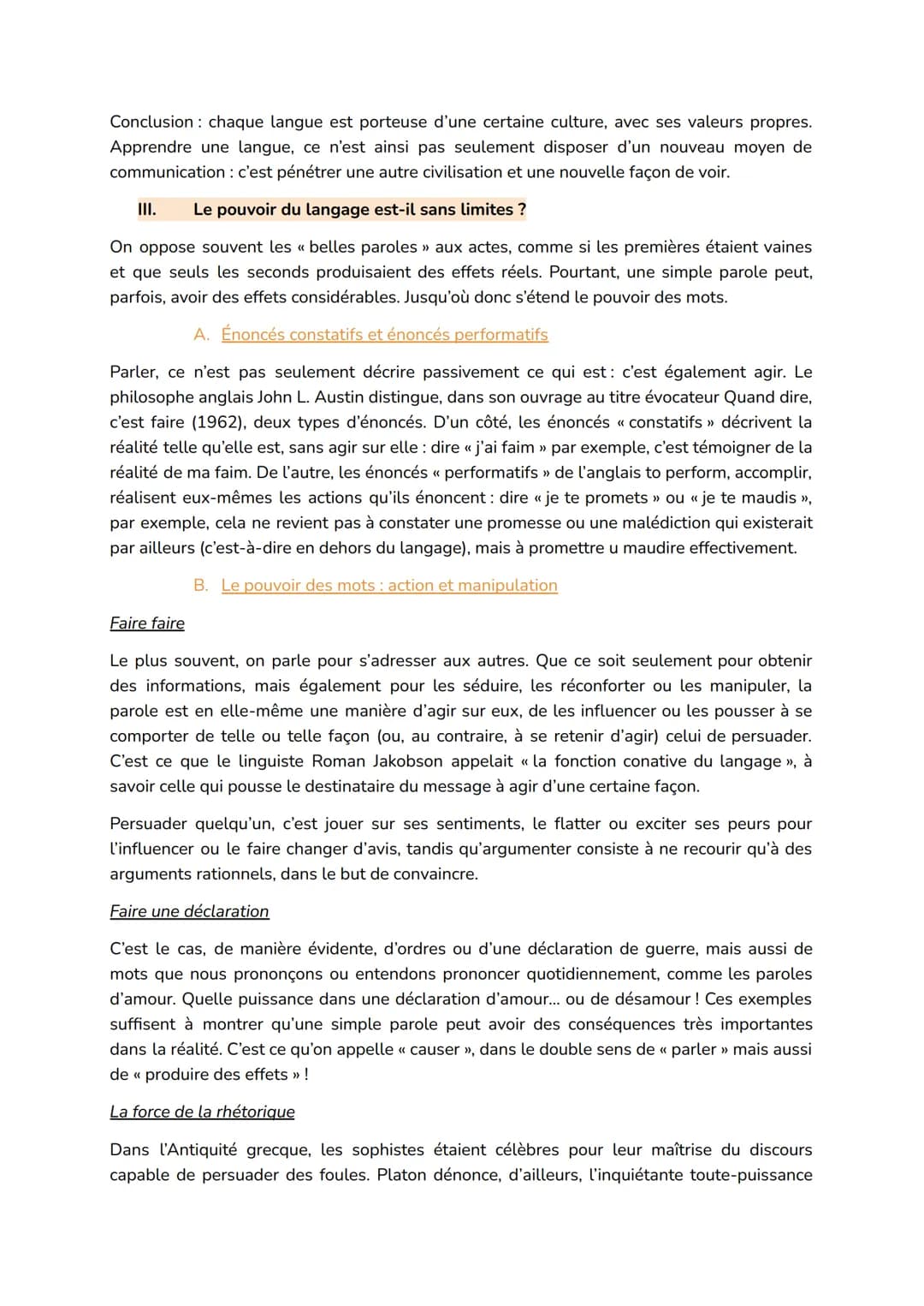 
<p>Le langage, en tant que système complexe de communication, permet-il réellement de décrire la réalité qui nous entoure ? Ce sujet soulèv