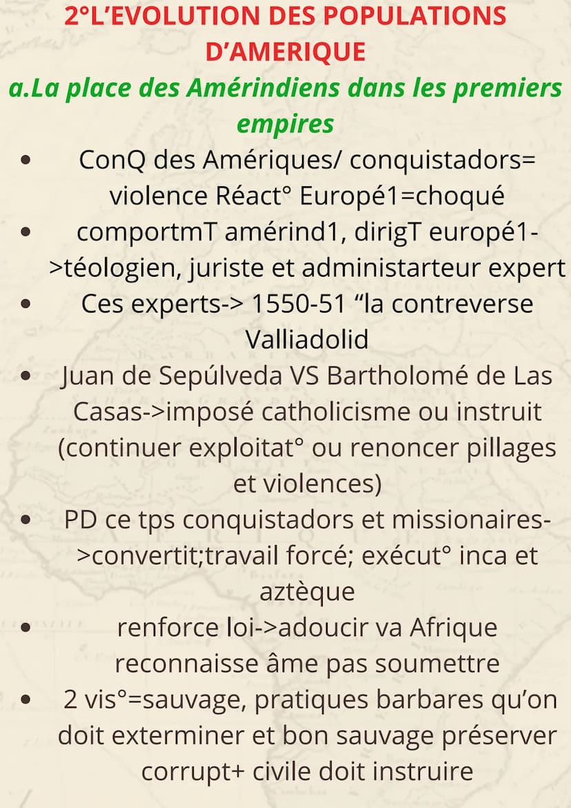 L'Atlantique
+
Caravelle: navire dont la forme lui permet
d'avancer en haute mer
Evangéliser: convertir au christianisme
Civilisations préco